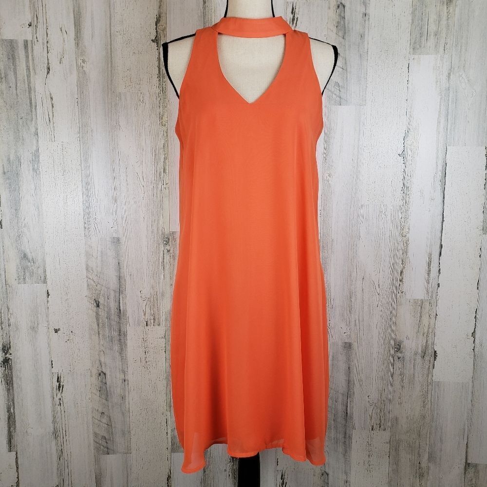 Venus Chiffon Choker Dress Sz S